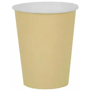 Comparateur de prix : Santex 10 gobelets carton bio 25cl or - chalayer 000741000000003