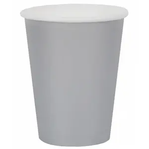 Comparateur de prix : Santex 10 gobelets carton bio 25cl argent - chalayer 000741000000004