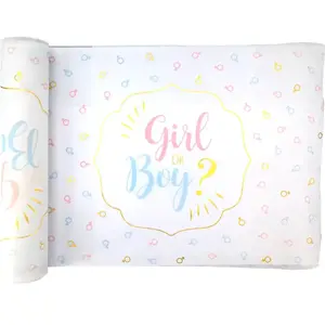 Non communiqué chemin de table intissé baby gender 28cmx3m - chalayer 000765400300099 pas cher
