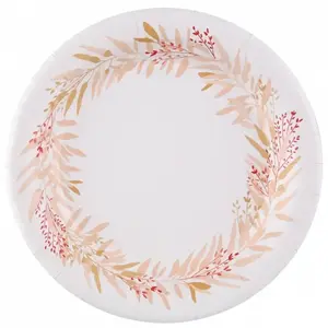 Comparateur de prix : Paquet de 10 Assiettes Amour Forever 22,5cm