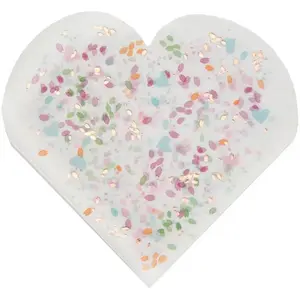 Comparateur de prix : SANTEX 20 SERVIETTES DE TABLE JETABLE PAPIER CUR MARIAGE FLEURI 19X17CM Multicolore