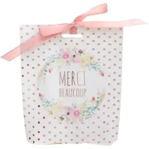 RueDeLaFete 6 BALLOTINS MARIAGE FLEURI 6X2X9CM MULTICOLORE Multicolore pas cher