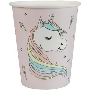 Comparateur de prix : Santex Gobelets en carton x 10 - Licorne
