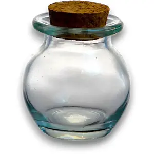 Pot rond en verre pas cher