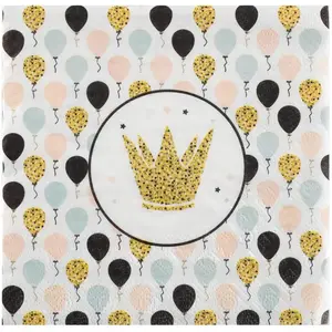 Comparateur de prix : Santex Serviettes en papier x 20 - Paillettes