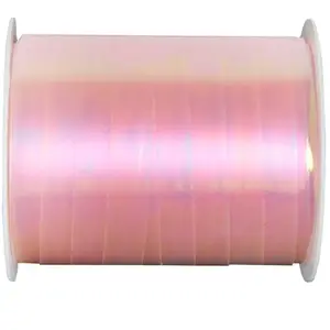 RueDeLaFete Bobine Bolduc Brillant 25 mètres, Irisé Rose pas cher