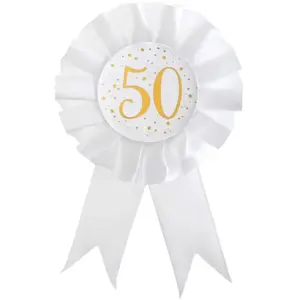 Cocarde des âges métal 50 ans