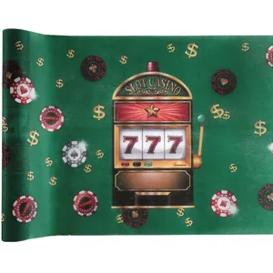 Santex mariage Chemin de table jeux de Casino 30 cm x 5 m (x1) REF/6676 pas cher