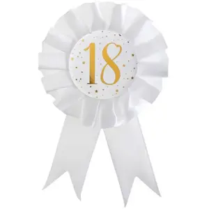 Cocarde des âges métal 18 ans