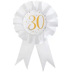 Cocarde des âges métal 30 ans