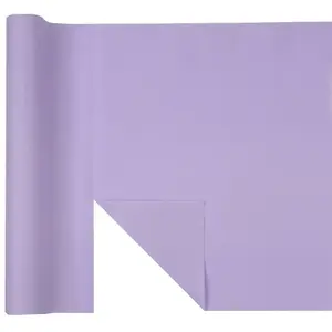 RueDeLaFete Chemin de table AIRLAID luxe 40cm x 4m80, Parme (rouleau) pas cher