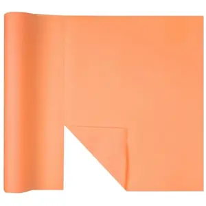 RueDeLaFete Chemin de table AIRLAID luxe 40cm x 4m80, Corail (rouleau) pas cher