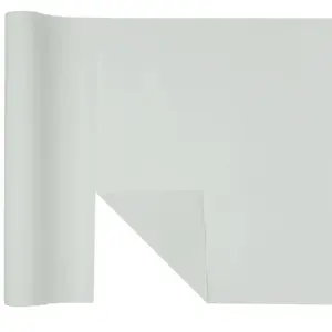 RueDeLaFete Chemin de table AIRLAID luxe 40cm x 4m80, gris Perle pas cher