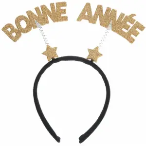 SANTEX Serre-tête Bonne Année pailleté RDF-7022 pas cher
