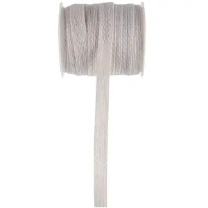 RueDeLaFete Ruban naturel Coton 10 mm ivoire pas cher