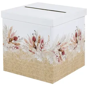 Tirelire - 20 x 20 x 20 cm - Romance Champêtre pas cher