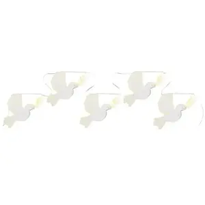 Comparateur de prix : Santex BANDEROLE COLOMBE 20X15.7CM OR