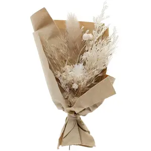Comparateur de prix : SANTEX 1 Bouquet fleurs séchées de 12 cm pour décoration fête nature Champêtre REF/7998