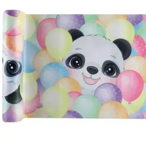 Santex CHEMIN TABLE ANNIVERSAIRE PANDA 30CMX5M pas cher