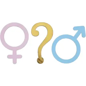 Décoration de Table - Girl or Boy - Lot de 10 pas cher
