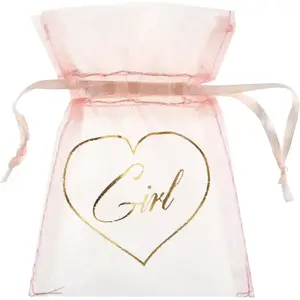 Sachet Girl & Boy Rose - Lot de 6 pas cher