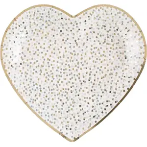 Assiette Girl & Boy Verte 22,5cm - Lot de 10 pas cher