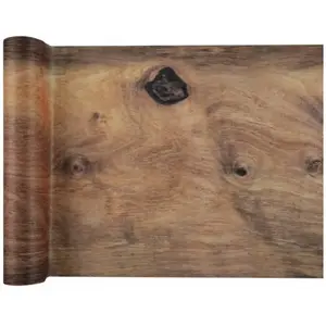 SANTEX 8087-26-30, Chemin de table intissé effet BOIS 5m pas cher