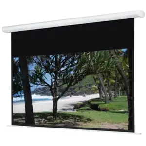 Ecran de projection motorisé ORAY HCM4R - 112x200 - Blanc mat occultant pas cher