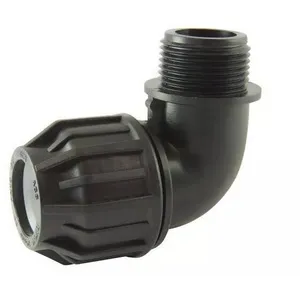 EZFITT Coude 90° à compression avec filetage male bsp ø a: 75mm ø b: 2''1/2