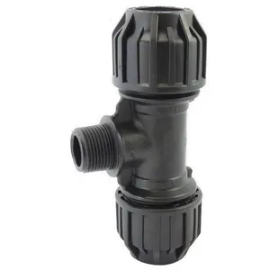 Ezfitt - Raccord à compression Té 90° avec dérivation male filetée ø a...