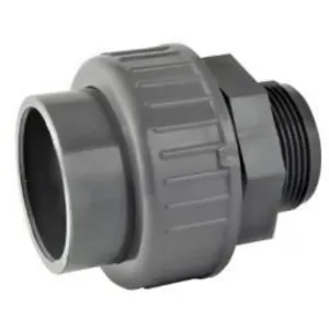 Codital - Union 3 pièces mixte pvc pression femelle 40 mm, mâle 33x42