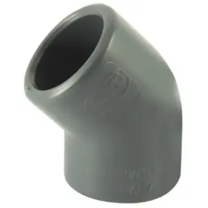 Comparateur de prix : Codital Coude PVC pression 45° F/F à coller - diamètre 25 CODITAL