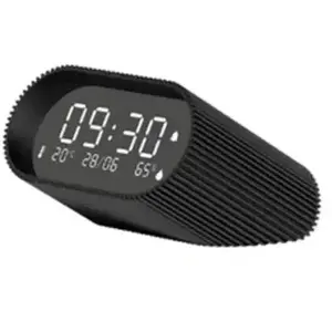 Comparateur de prix : Réveil LCD Lexon Ray Clock avec thermomètre et hygromètre Noir