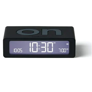 Comparateur de prix : Lexon LR158N0 Réveil numérique Flip Mini noir