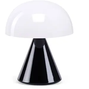 Comparateur de prix : Lampe de bureau lexon mina batterie rechargeable led noir abs