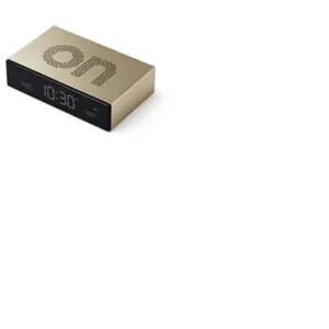 Radio-réveil LCD réversible Lexon Flip Premium Or pas cher