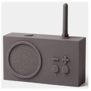 Radio FM & Enceinte Bluetooth Lexon Tykho 3 Gris Foncée pas cher
