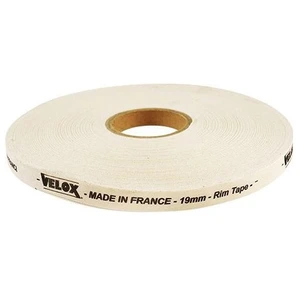 Comparateur de prix : Fond de jante Velox coton blanc haute résistance 19 mm (rouleau de 10