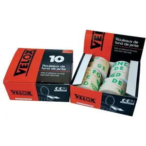 Fond de jante velox tresse adhesif en 13mm longueur 2m vendu a l unite pas cher