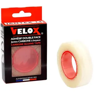 Comparateur de prix : Fond de jante adhésif Velox Jantex 14 pour boyau sur jante carbone (1