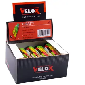 Colle à Boyau Tubasti - Velox - 25g - Compatible jante aluminium et carbone pas cher