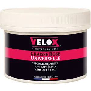 Comparateur de prix : Graisse vélo rose pour roulements en pot Velox Rose 350 ml 175821