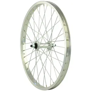 Comparateur de prix : Velox Roue Vtt 20" Av Ecrou Axe Plein Jante Alu / Moyeu Acier
