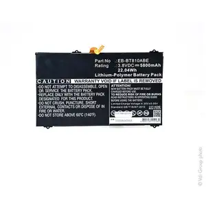 Batterie tablette 3.8V 5800mAh - EB-BT810ABAEB-BT810ABEEB - NX pas cher