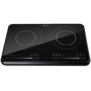 TI2FSOFT Table de cuisson posable 2 foyers a induction Noir - Brandt pas cher