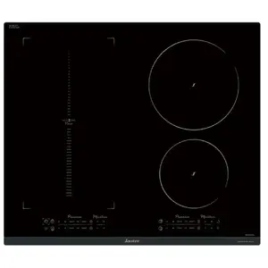 Comparateur de prix : Table de cuisson induction 60cm 4 feux 7400w noir - spi9648bp - SAUTER