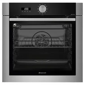 Comparateur de prix : Brandt Four électrique - Multi Pyro - Noir/Inox - 73L - A+ - Chaleur tournante