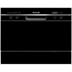 Lave-vaisselle pose libre BRANDT 6 Couverts 55cm F, BRANDTDFC6519B TU