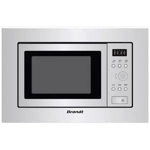 Micro-ondes Encastrable Solo Brandt - Bms6112x - 17 L- Inox pas cher