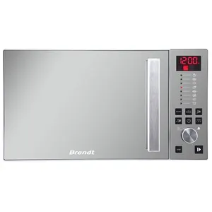 Brandt SE2616W - Four micro-ondes monofonction - 26 litres - 900 Watt - blanc/miroir pas cher